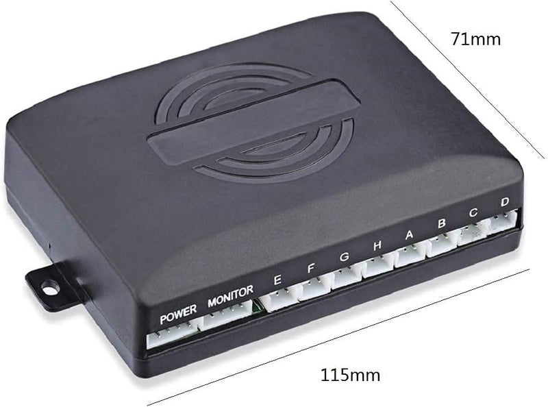 TOTMOX Car Reverse Parking Radar System with 8 Reversing Sensors and LED Display - Image 4