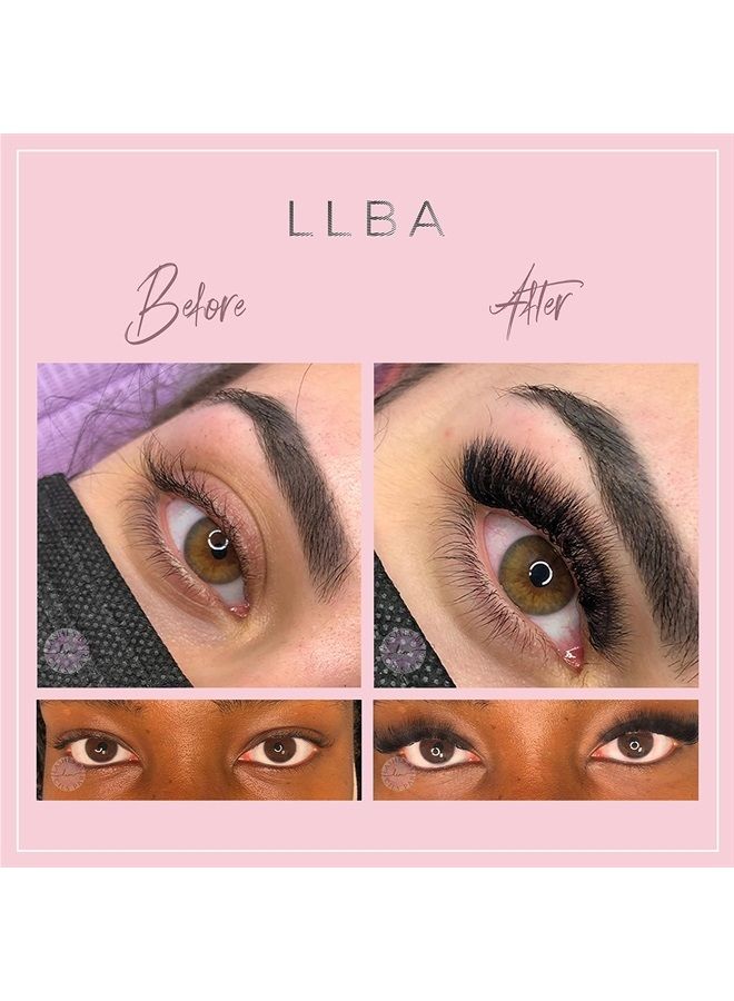 LLBA Promade Fans | Handmade Volume Eyelashes | Multi Selections From 3D To 16D | C CC D DD L M Curl | Thickness 0.03~0.1 mm | 8-20mm Length | Long Lasting | Easy Application (5D-0.07 D 10 mm) - Image 5