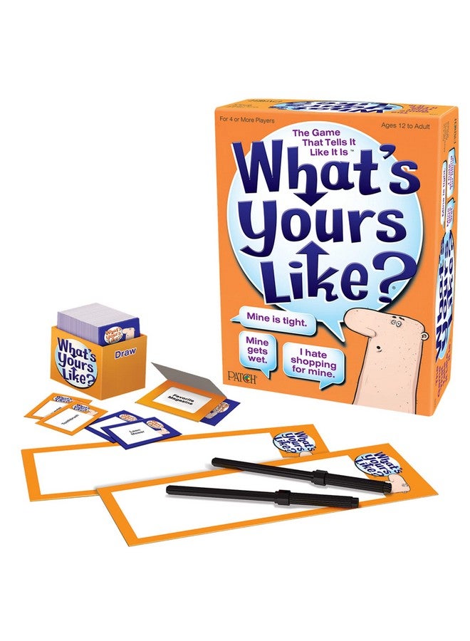 PlayMonster What's Yours Like? - Hilarious Party Card Game - Describe What Your Guess Word is Like - Ages 12+ - Image 2