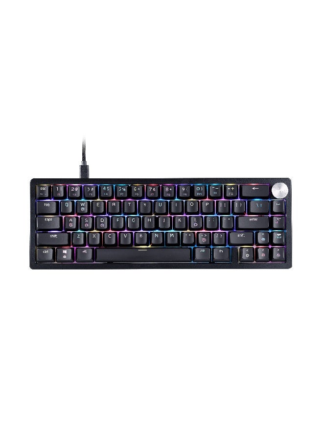 إكس بي جي لوحة مفاتيح ألعاب سلكية صغيرة من SORCERER - سوداء - Image 1