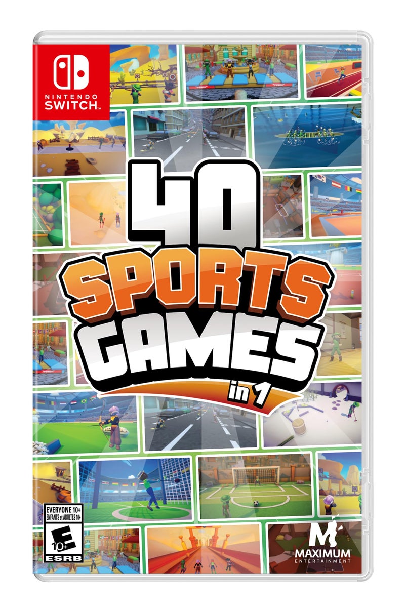 Maximum Entertainment 40 Sports Games In 1 Nintendo Switch - Image 1