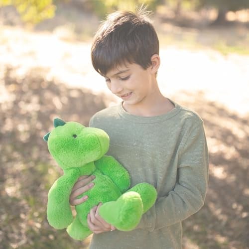 World's Softest Worlds Softest Plush Stuffed Animal for Baby Toddler Kids Adults Adorable Toy Made from KidFriendly Quality Materials Lushee Green Dinosaur 16 - Image 3
