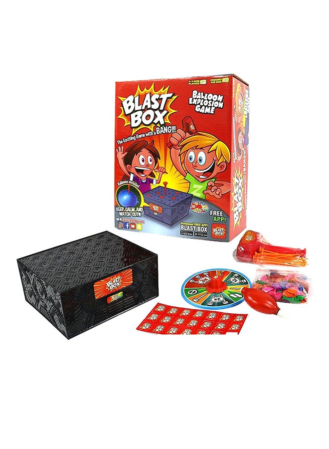 Zing Funny Toy Blast Box Action Balloon Blasting Family Party Game For Kids Gift inch - Image 3