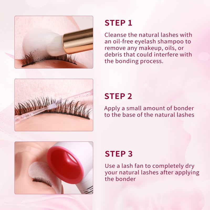 VEYES INC Super Lash Bonder for Eyelash Extensions. Glue Accelerator, Lash Sealant, Adhesive Companion, Reducing Glue Fumes and Extending Eyelash Retention Time. Professional Eyelash Supplies 15ml - Image 5