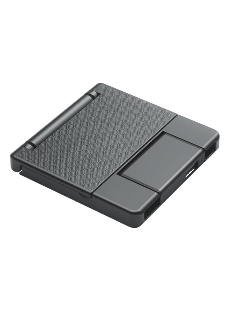 صندوق تخزين قارئ بطاقات متعدد الوظائف 7 في 1، بطاقة SD، صندوق بطاقات Micro SD، محول OTG USB2.0، صندوق تخزين بطاقات محول من النوع C (أسود) - Image 1