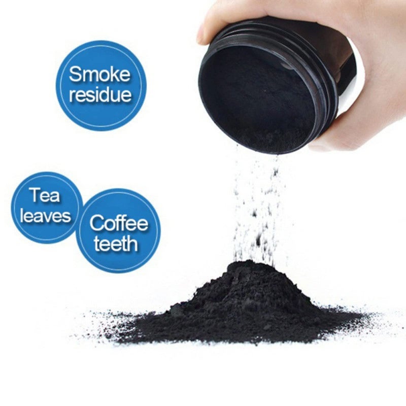 Lythor Teeth Whitening Charcoal Powder, Teeth Whitener Powder Oral Care Sets Natural Coconut, No Hurt on Enamel or Gum (2) - Image 3