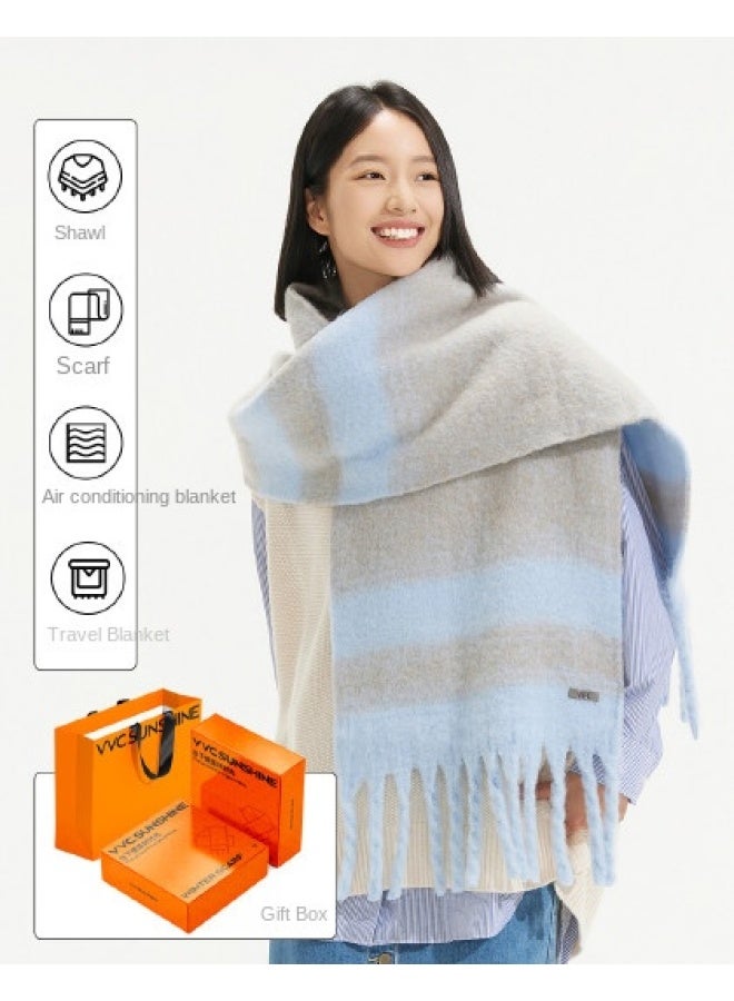 VVC Valentine's Day Gift】women's Scarf Wrap - Stylish Versatile Shawl & Neck Warmer 2-in-1 Fashion Accessory - Image 1