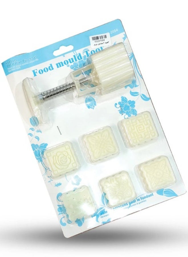 6-piece pressed maamoul mold - Image 2