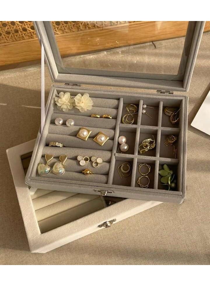 Jewelry Organizer for Rings, Earrings, Necklaces - Jewelry Box, Travel Jewelry Bag for Women, Jewelry and Accessories Storage Organizer - - Image 4