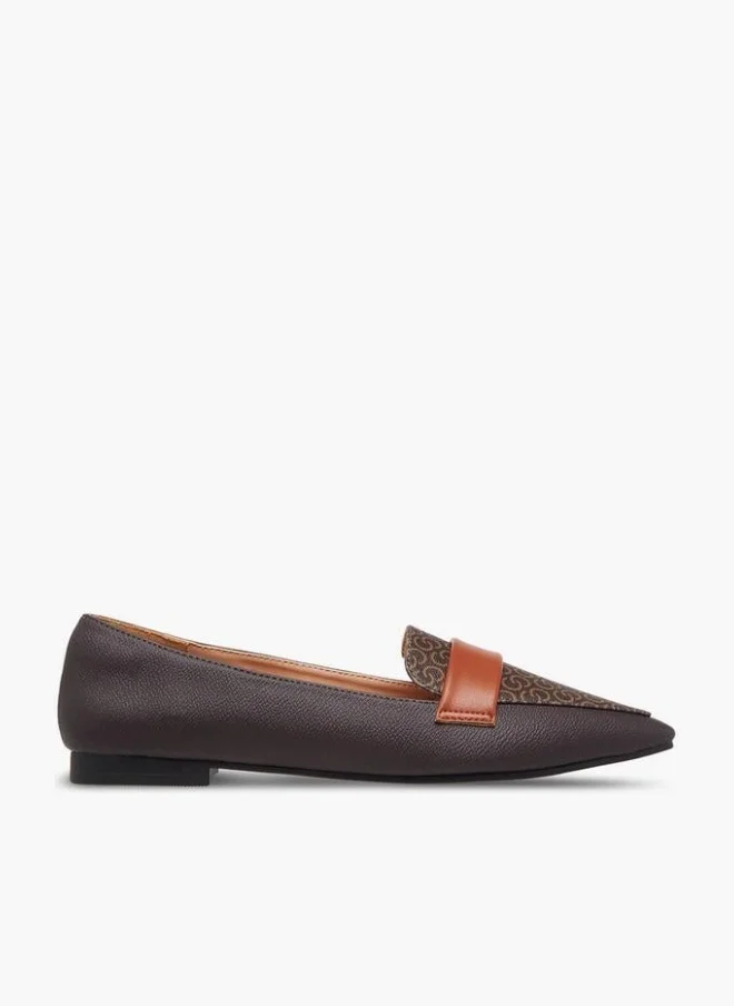 سيليست Women Monogram Print Loafers