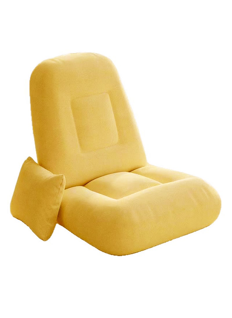 Sharpdo Lazy Sofa, Floor Back Chair,Single Sofa, Folding Sofa, Suitable for Living Room, Bedroom, Balcony, Bay Window, etc. - Image 2