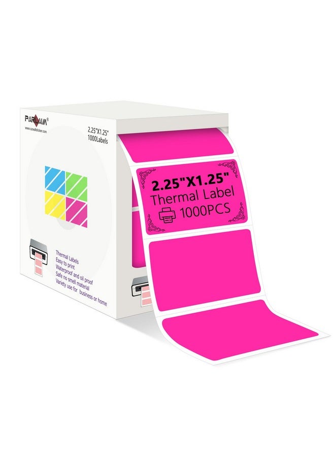 2.25X1.25 Thermal Labels,1000 Labels Rectangular Direct Thermal Stickers Labels Roll Compatible Thermal Printer, Mailing Labels, Shipping Labels Self-Adhesive Direct Thermal Labels - pzsku/Z6F2EF08338D2BECE381FZ/45/_/1733731425/6e594802-584a-4e52-867f-d2ab3abce7b7