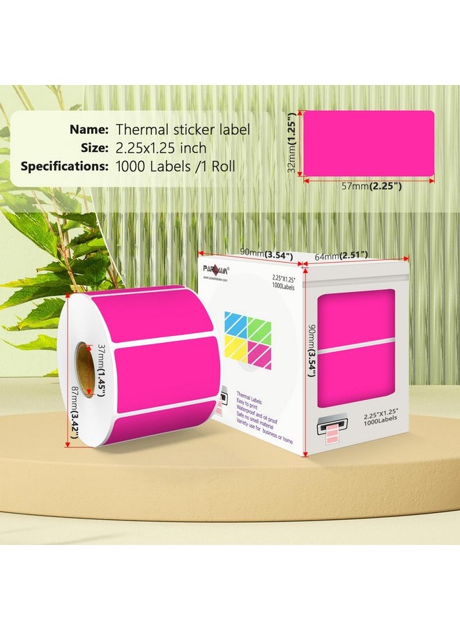 2.25X1.25 Thermal Labels,1000 Labels Rectangular Direct Thermal Stickers Labels Roll Compatible Thermal Printer, Mailing Labels, Shipping Labels Self-Adhesive Direct Thermal Labels - pzsku/Z6F2EF08338D2BECE381FZ/45/_/1733731465/51dae1ff-d8cc-4085-acfc-017d878fb690