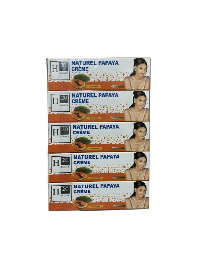 كريم ناتوريل بابايا 50 مل 5قطع