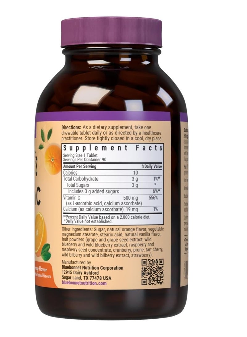 Bluebonnet Earthsweet 500 Mg Chewable Vitamin C - Image 2
