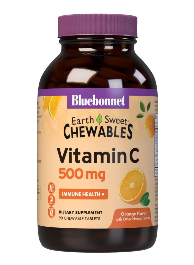 Bluebonnet Earthsweet 500 Mg Chewable Vitamin C - Image 1