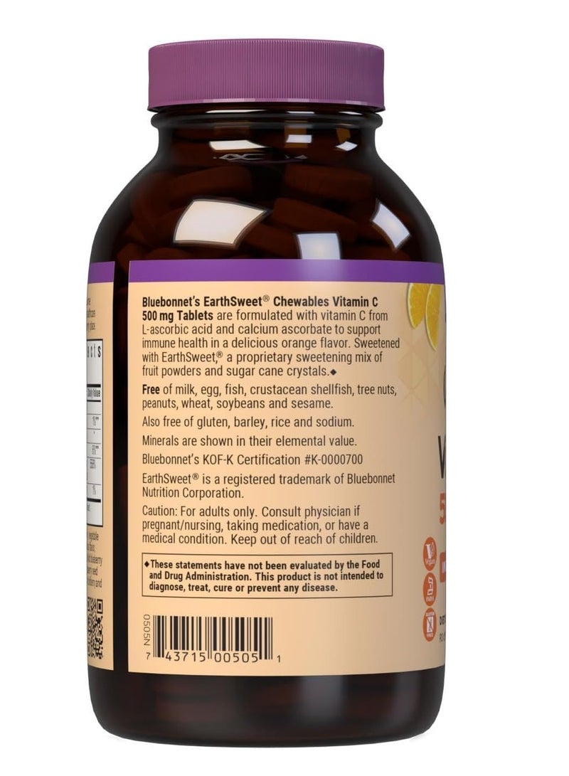 Bluebonnet Earthsweet 500 Mg Chewable Vitamin C - Image 3