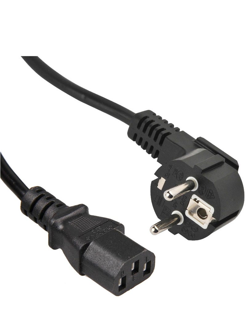 ELTRAZONE Click To Open Expanded View Power Cable for Computers - Black  - Image 2