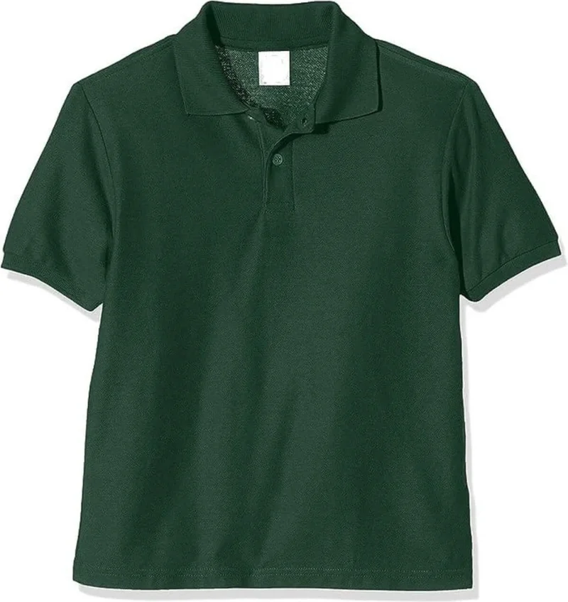 Tezzgelsin Children's Polo Collar T-Shirt School Uniform School T-Shirt