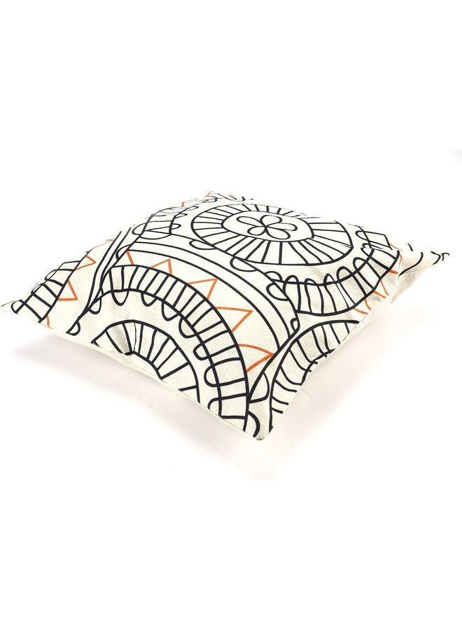 NIBEMINENT Simple Printed Cushion Cover Multicolour - Image 5