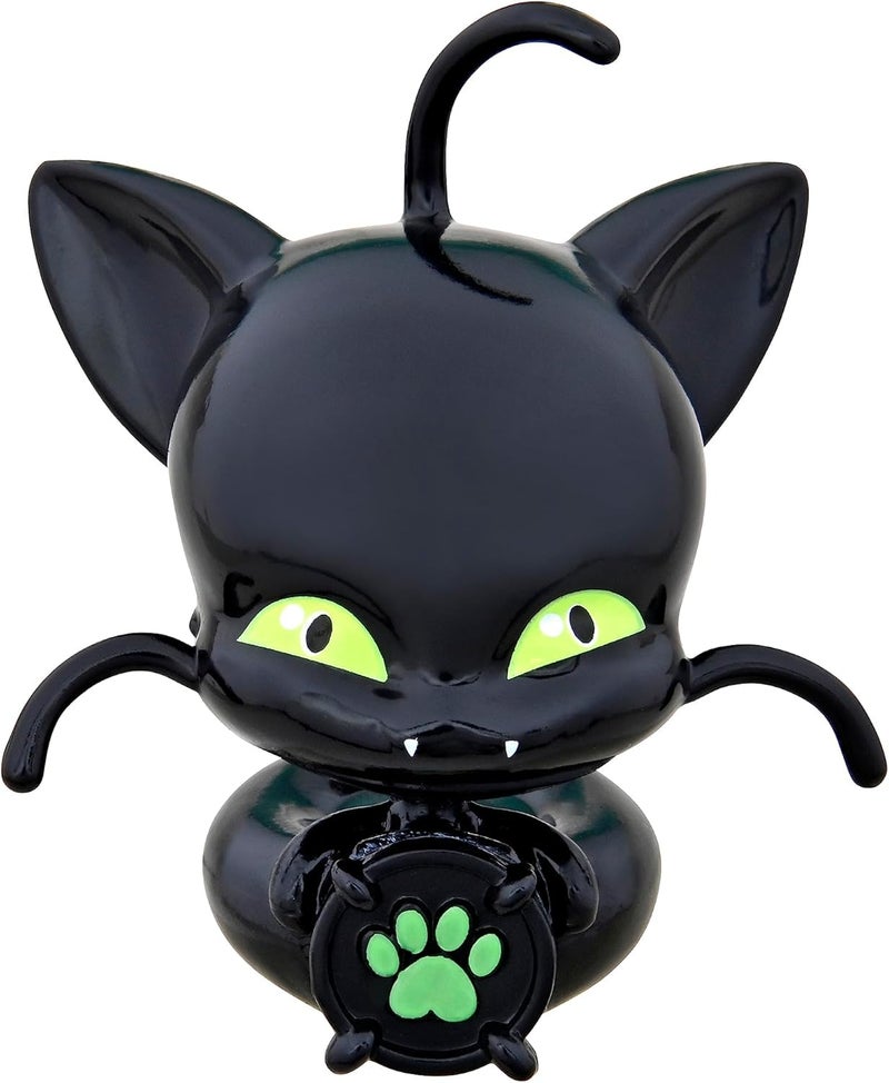 BANDAI Miraculous Ladybug and Cat Noir Quality Kwami Surprise - 4 Magical Figurines | Glittering Jewels for Beauty and Display - Image 5