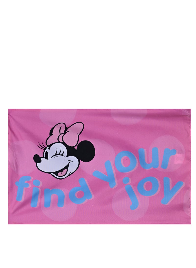 Minnie Mouse 5-in-1 Comforter Se, Brushed Microfiber with Polyester Shell  – Pink - Image 4
