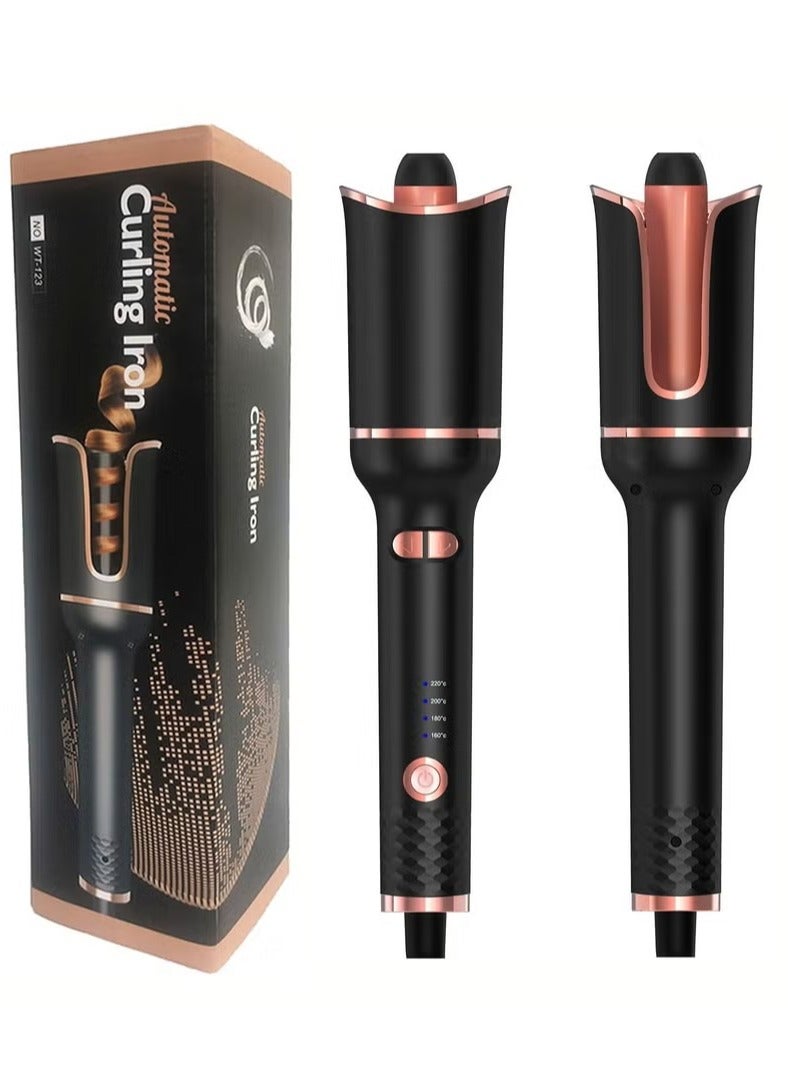 Automatic Curling Iron For Long Hair Black - Image 1