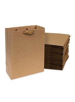 Kraft Gift Bags, 30 Pieces 6x3x9 Mini Gift Bags, Kraft Paper Shopping Bags, Brown Gift Bags with Handles, for Small Business, Wedding & Party Favor Bags, Gift Wrapping - pzsku/Z6F2F50ECBFE89267DD81Z/45/_/1699427774/7ccddd31-1052-48be-bc85-4ac25135e298