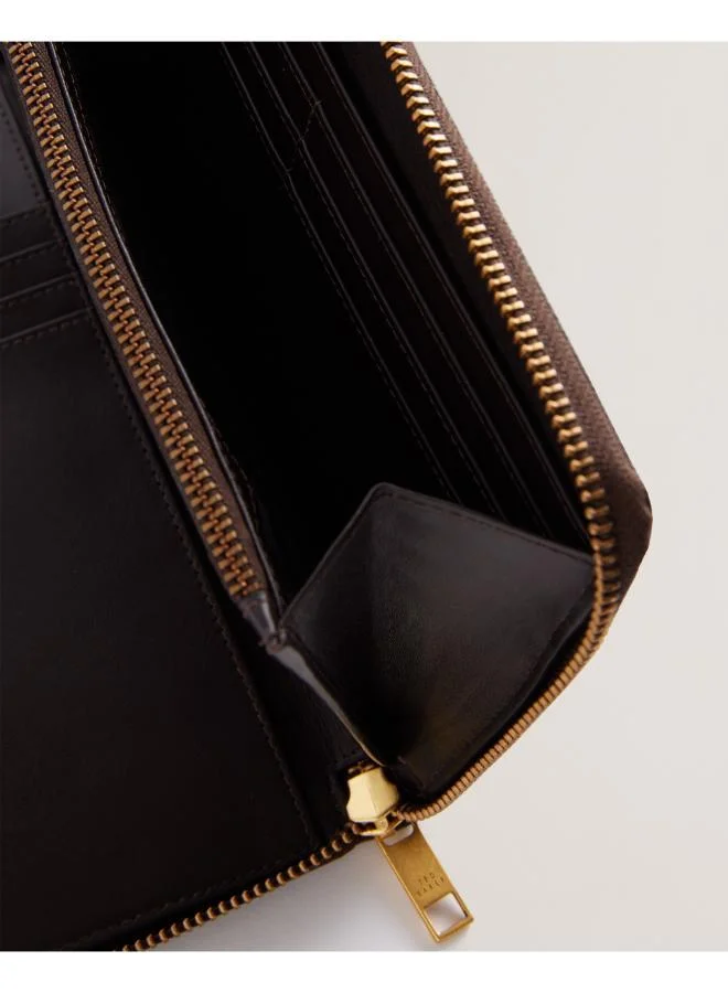 Ted Baker Kaiser Caviar Texture Leather Travel Wallet