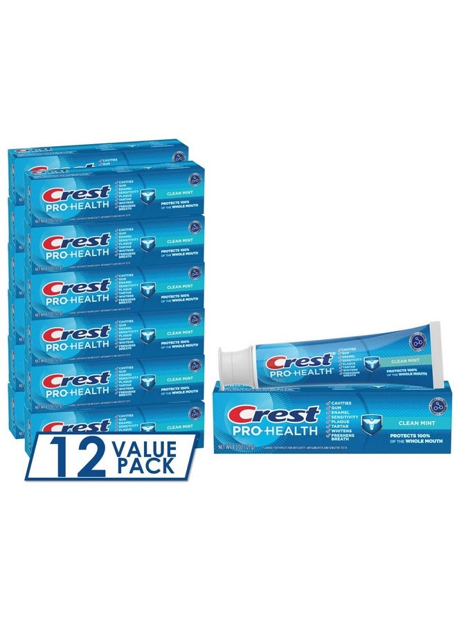 Pro-Health Clean Mint Toothpaste, 4.3Oz (Pack Of 12) - pzsku/Z6F2F7063AD7BAE5A65F8Z/45/_/1725342119/47361016-9ae4-46ea-9f7d-5b28546eedcb