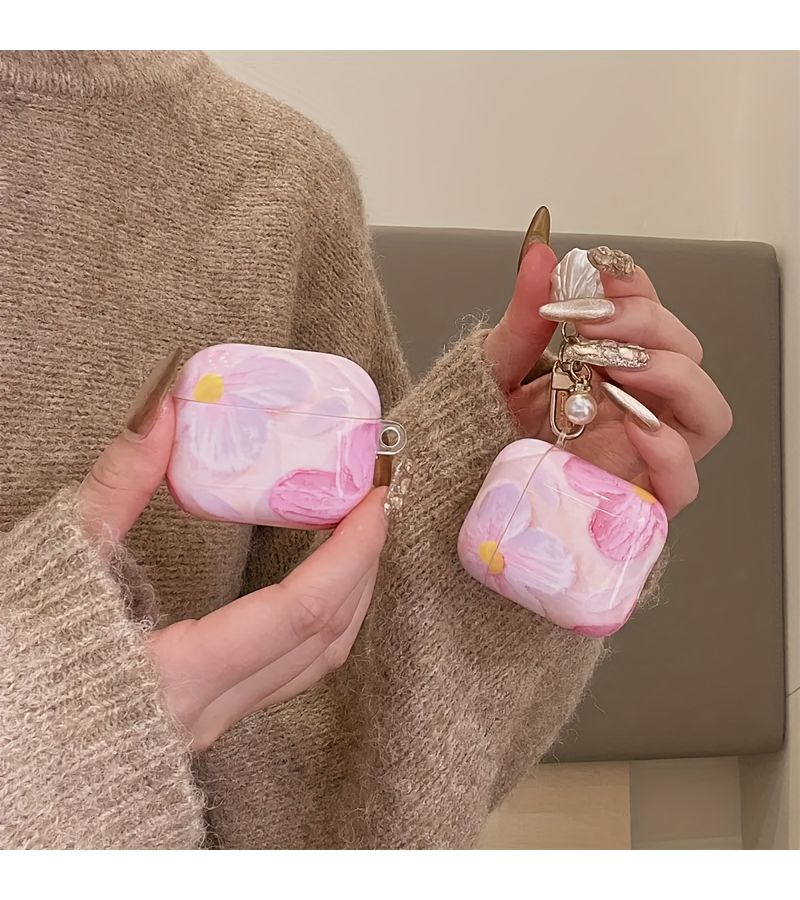 طلاء زيتي وردي لتصميم غطاء حماية لسماعات AirPods Pro 2 - Image 5