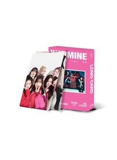NIBEMINENT 55 Pcs Kpop IVE - 1st EP I'VE MINE Lomo Cards Card For Fans Collection Gifts  - Image 2