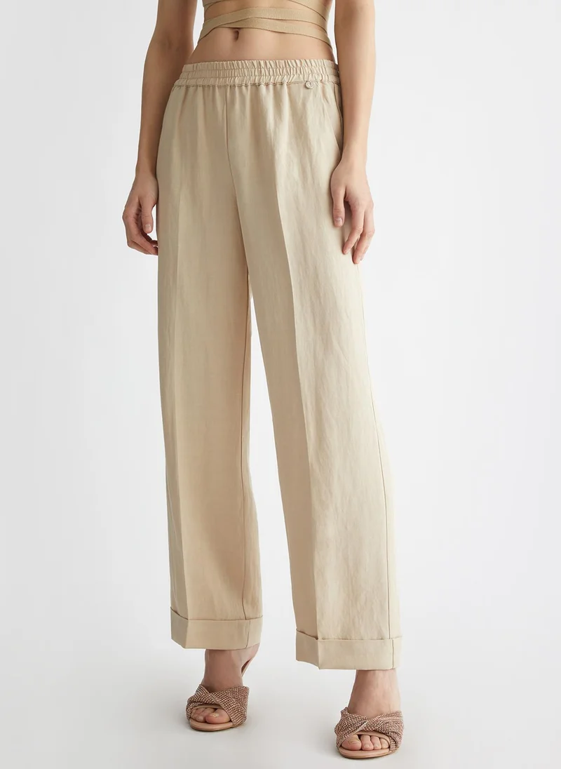 Liu Jo Linen blend trousers