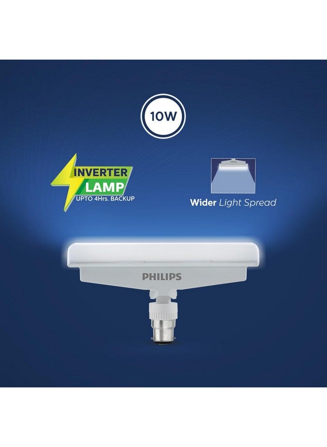Philips مصباح LED طوارئ Philips Stellar Bright 10W B22، أضواء طوارئ للمنزل، ضوء نهاري بارد، عبوة من 4 - Image 3