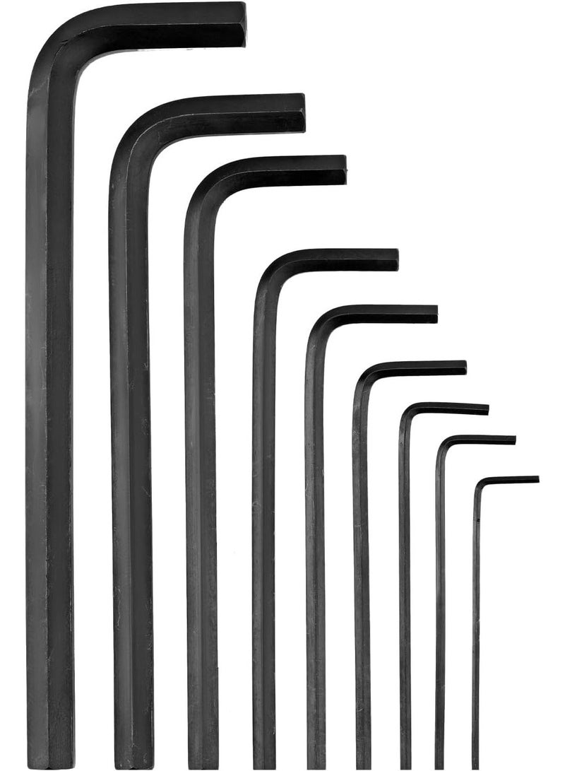 MTX CrV Inbus Extended Hex Wrench, 2.0-12mm, 9 Pieces (112279) - Image 3