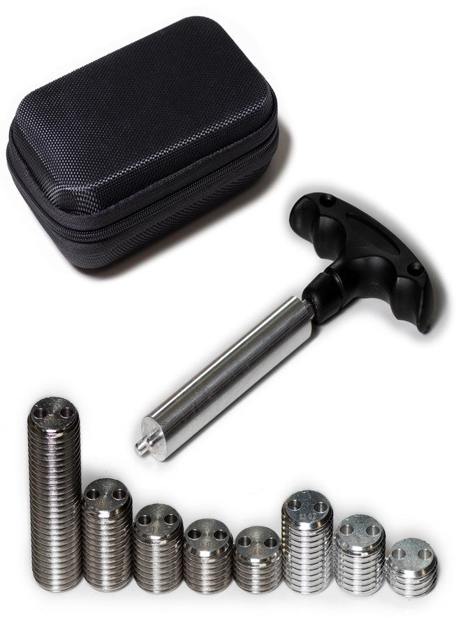 Superbilliards Weight Kit for Predator Pool Billiard Cues: 8 Weight Bolts + Tool with Detachable Handle - Image 4