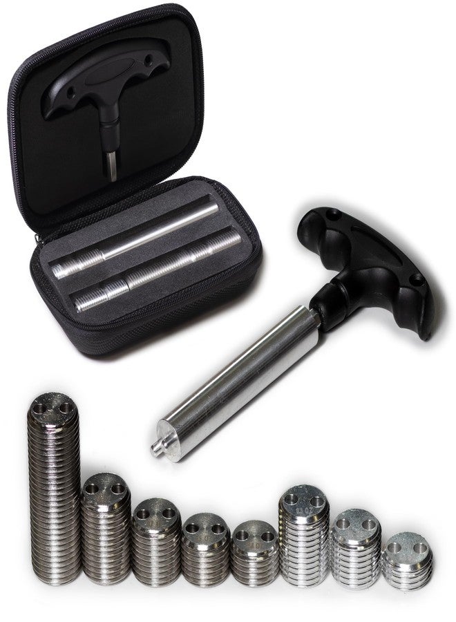 Superbilliards Weight Kit for Predator Pool Billiard Cues: 8 Weight Bolts + Tool with Detachable Handle - Image 1