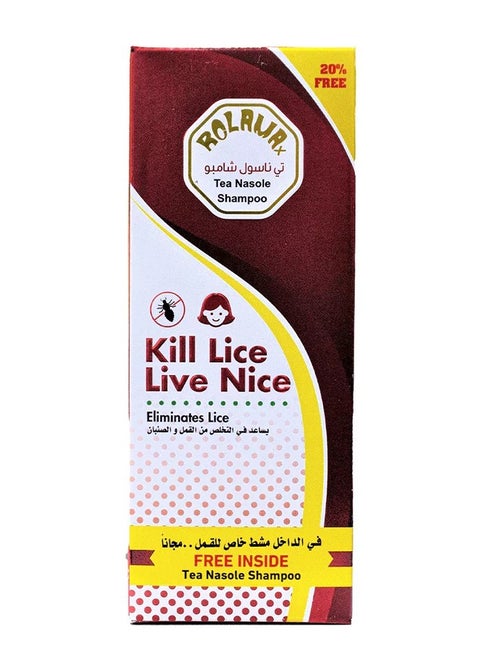 Rolamax Tea Nasole Shampoo Eliminates Lice 210 ml
