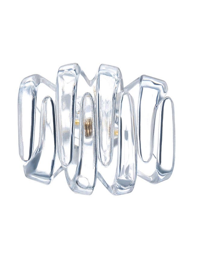 Bememo 24 Pcs Octopus Mini Jaw Clips 1.2 Inch Small Hair Claw Clips No-slip for Women Girls(Clear) - Image 2