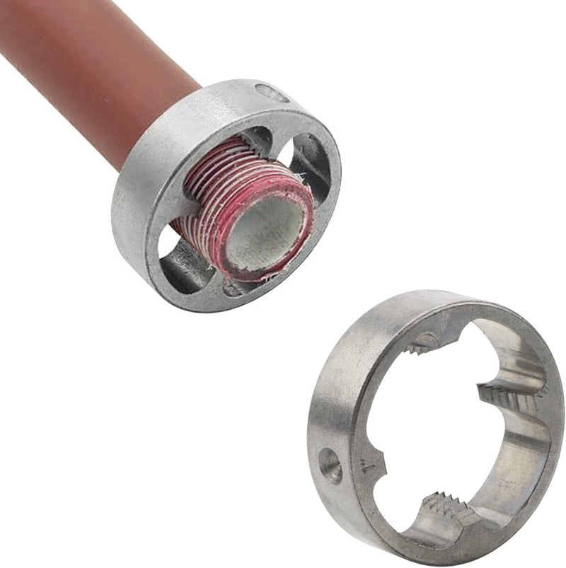 NewZoll NPT Die Set PVC Pipe Threader Set Thread Tool Maker Pipe Master Tap and Die Set NPT Round Die Set for Home Garage DIY 12 34 1  - Image 4
