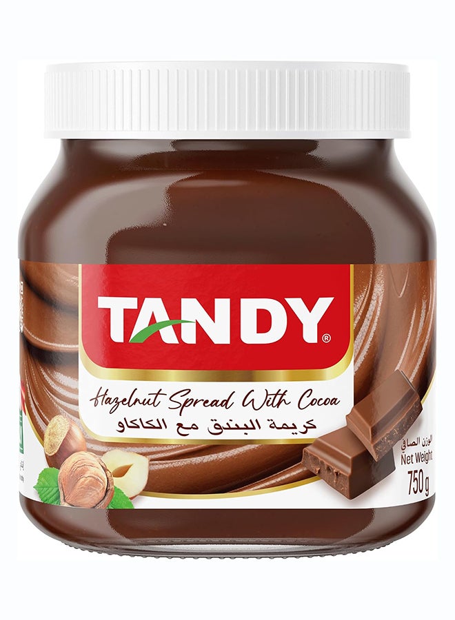 TANDY, HAZELNUT CHOCOLATE SPREAD 750gm