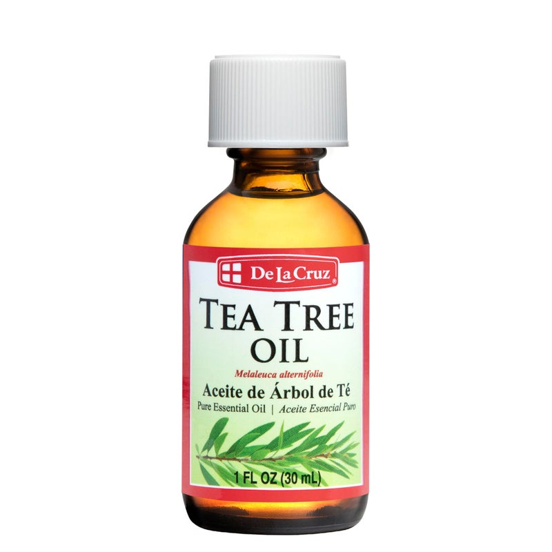 De La Cruz 100 Pure Tea Tree Essential Oil from Australia Steam Distilled for Aromatherapy 1 FL OZ 30 mL