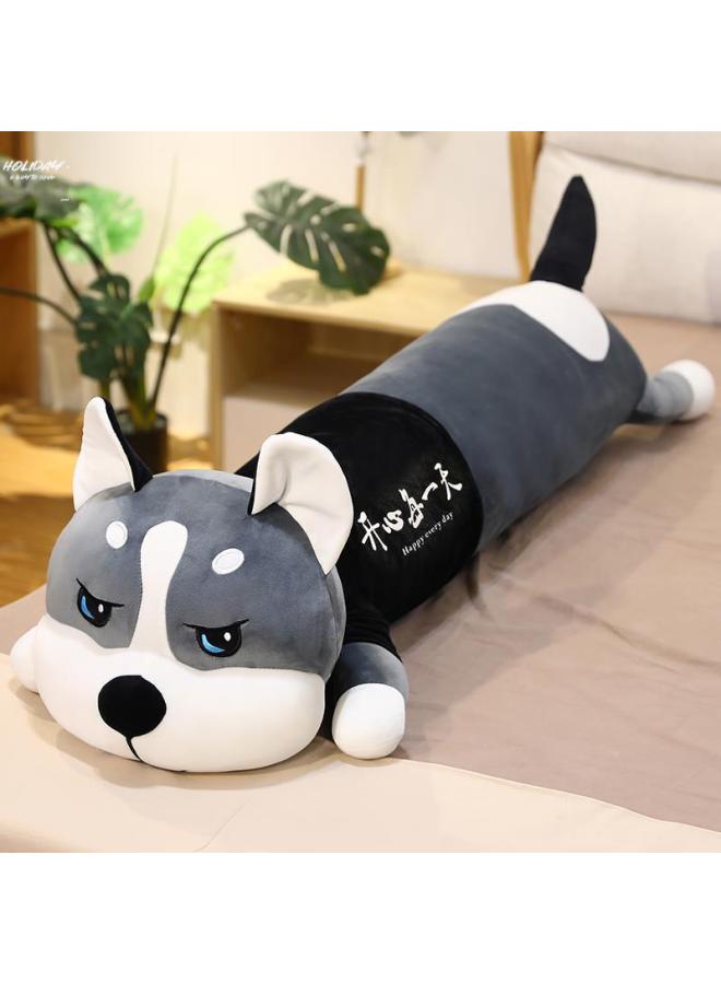 Hugging Giant Dolls, Large Legged Boys, Bed Pillows, Girls Sleeping, Hugging Men-Specification:Approximately 80cm Cm Long [independent Inner Tank Is Removable And Washable]-Color:Round Eyes-happy Every Day - Image 1