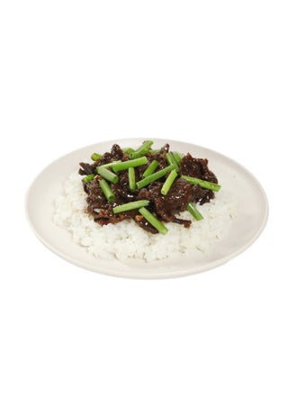 Mongolian Beef With Rice