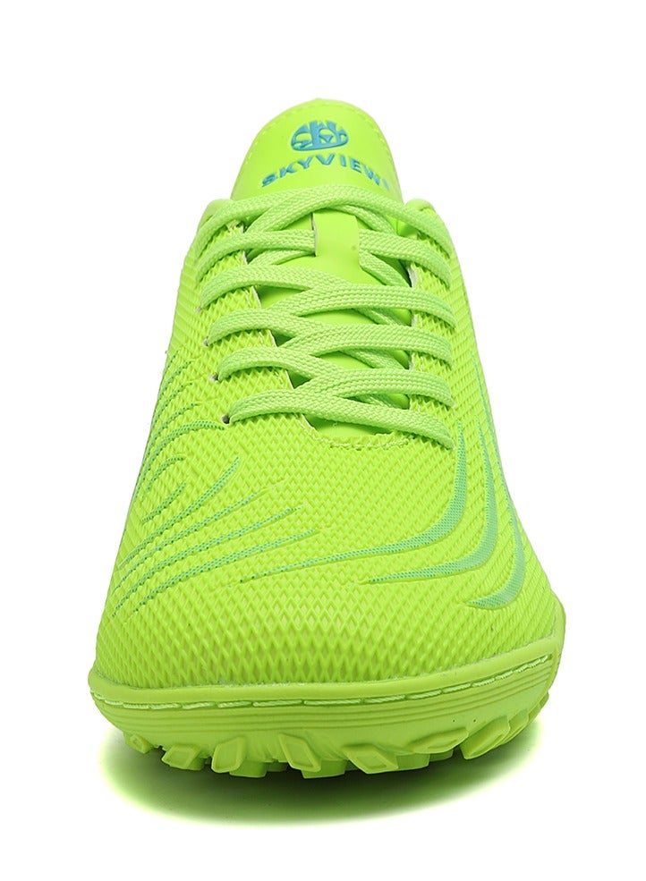 سكاي فيو أحذية كرة قدم للبالغين خفيفة الوزن ذات لونين متينة رياضية مع نعل خارجي مطاطي، نعل IN/IC للرجال والنساء، للاستخدام الداخلي والخارجي - Image 3