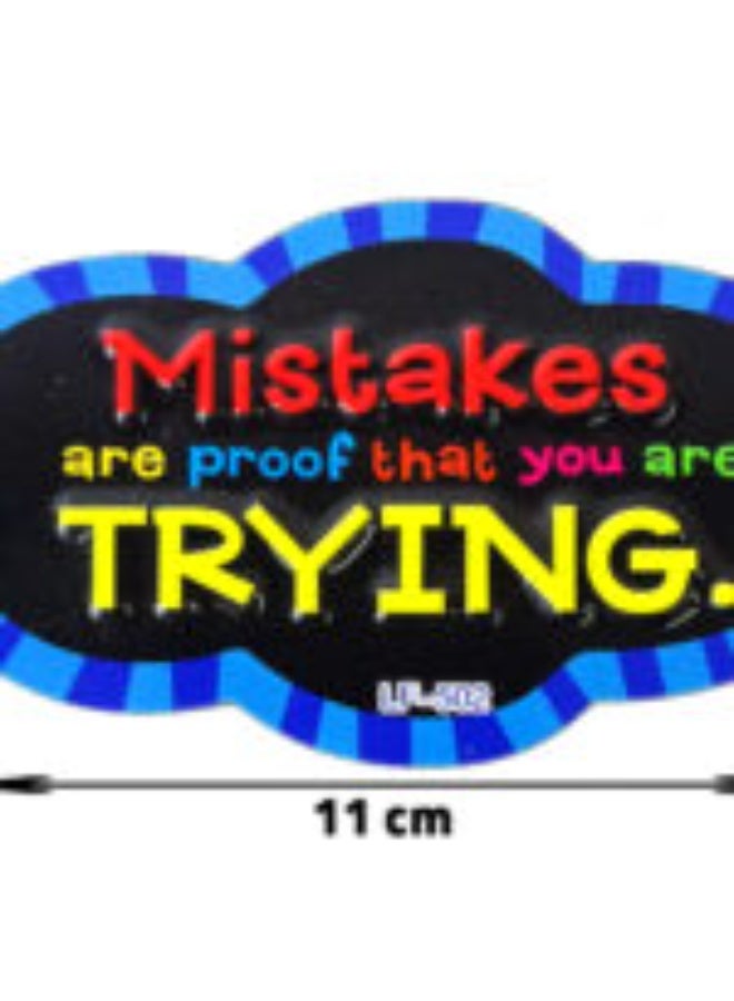 ممحاة سبورة بيضاء مغناطيسية LF-502 Mistakes TRYING - Image 3