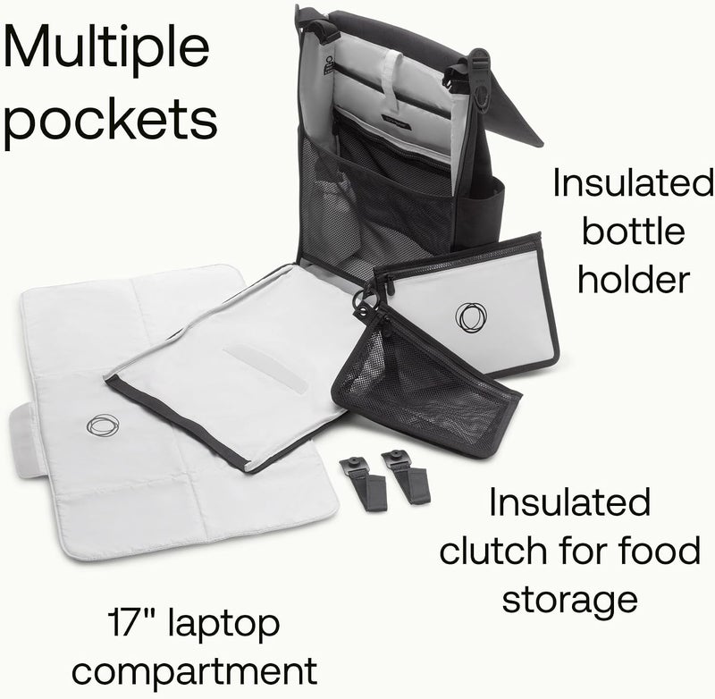 Bugaboo Changing Backpack, Sustainable & Made from Recycled Materials, Water-Repellent, Easy to Clean, Includes Changing Mat and Insulated Bottle Holder, Desert Taupe - Image 4