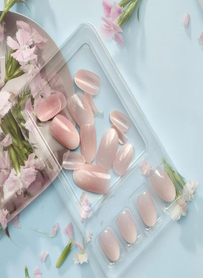 Obtheleg Press On Nails for Women Fake Nails 24 Pcs Nail Extension kit Stick On Nails with Nail Stickers - Image 4