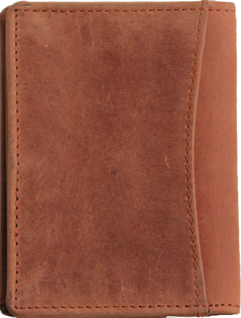 Husk N Hoof RFID Protected Leather Credit Card Holder Wallet for Man Women | Card Holder for Men Woman | Hunter Brown - Image 4