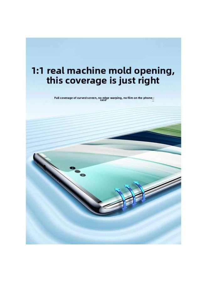 For Huawei Mate60Pro Mobile Phone Film 40mete50 Hydraulic 30P50P40P30 Glory 90/80 Tempered P-Color:Blue Light Hydrogel Film, Full Screen Without Warping, Fingerprint Unlocking In Seconds, 3 Pieces-Size:For Huawei P60pro  - Image 3
